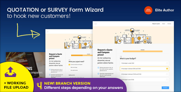 QUOTE - Quotation or Survey Form Wizard